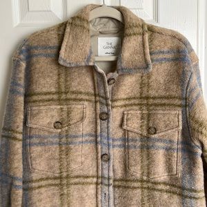 Tan Plaid Schacket - Aritzia NWT
